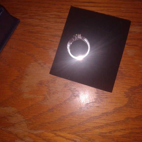 .75 yellow diamond ring size 6 - Picture 2 of 4